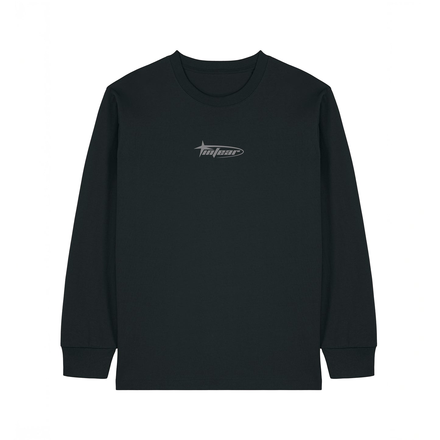 "INFEAR" LONGSLEEVE IN BLACK