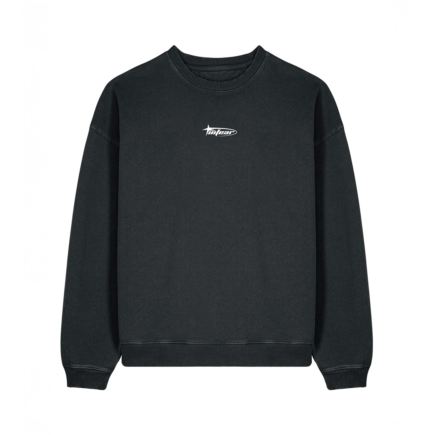 "REAL EYES REALIZE" SWEATSHIRT IN BLACK